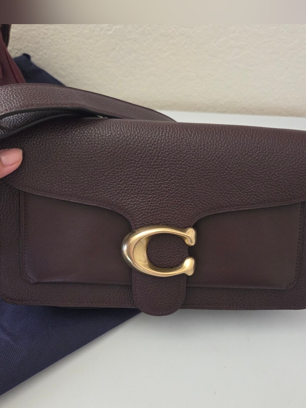 Coach Tabby Shoulder Bag 26 in Oxblood - Picture 2 of 16